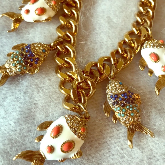 Ann Taylor Jewelry - Ann Taylor Keep On Swimming Necklace